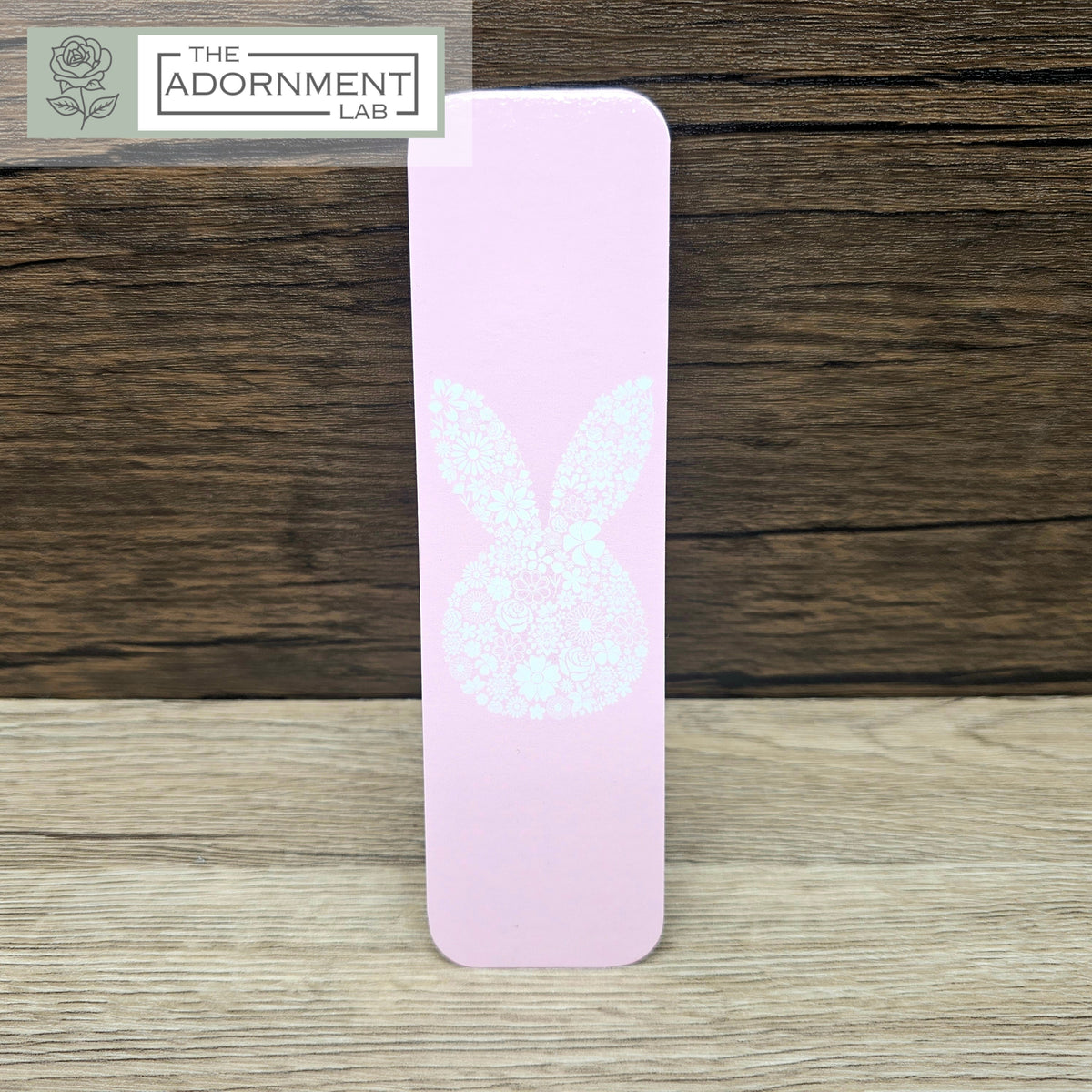 Bunny Bloom - Flat Printed Bookmarks - Peach