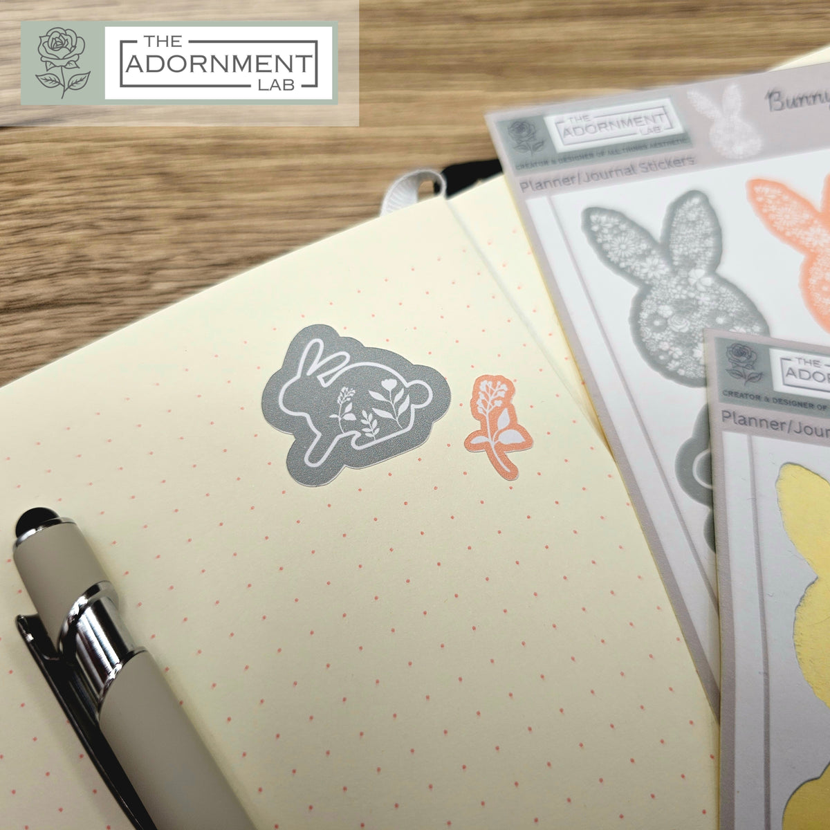 Bunny Bloom Sticker Sheet